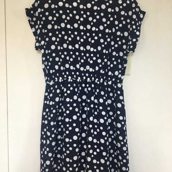 IMPRESS! Polka Dot Dress (Medium) Sleeveless Casual - Picture 3 of 8